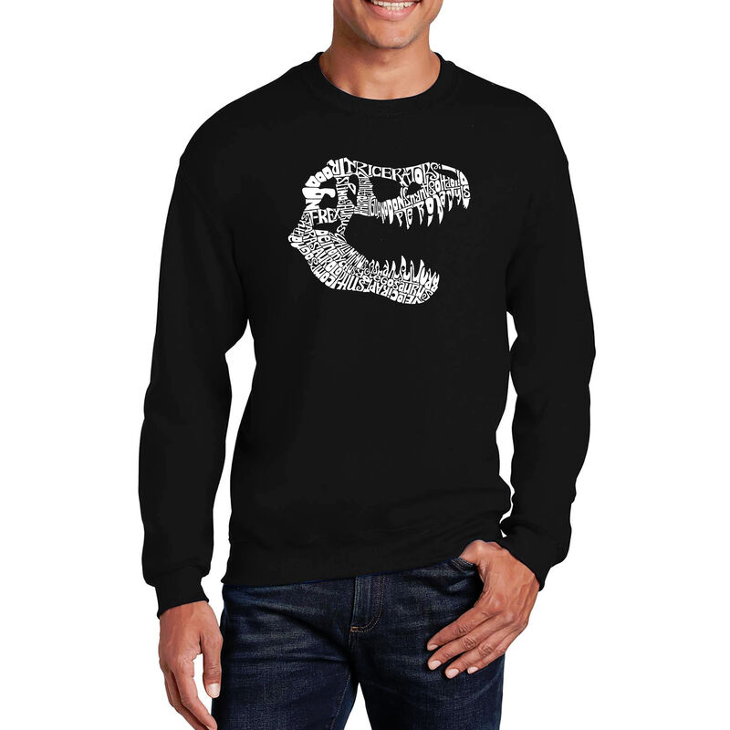 Sudadera De Cuello Redondo Word Art Para Hombre... image number null