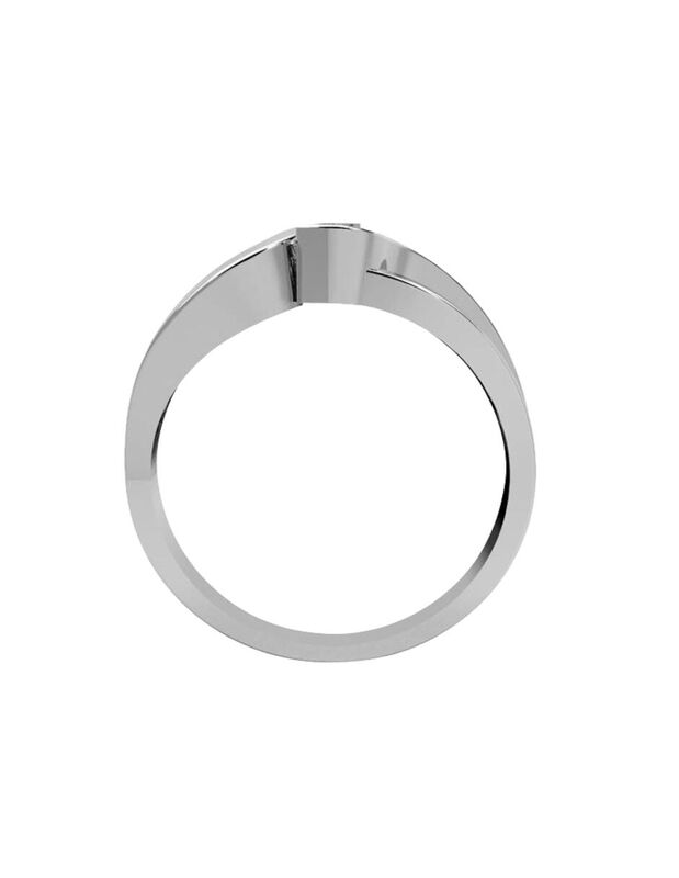 Anillo de Compromiso de 14K con Circonia Talla ... image number null