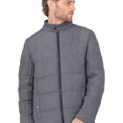 Chamarra Caballero Acolchada Casual Gris Rooselvelt A315