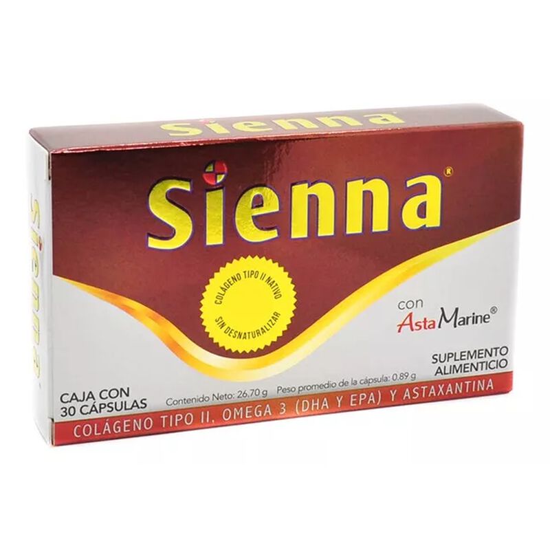 Sienna Suplemento Alimenticio Cap C30, Pack Of ... image number null