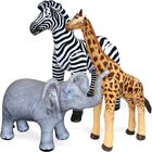 Paquete Inflable De Animales Jet Creations Life On Earth, Paquete De 3
