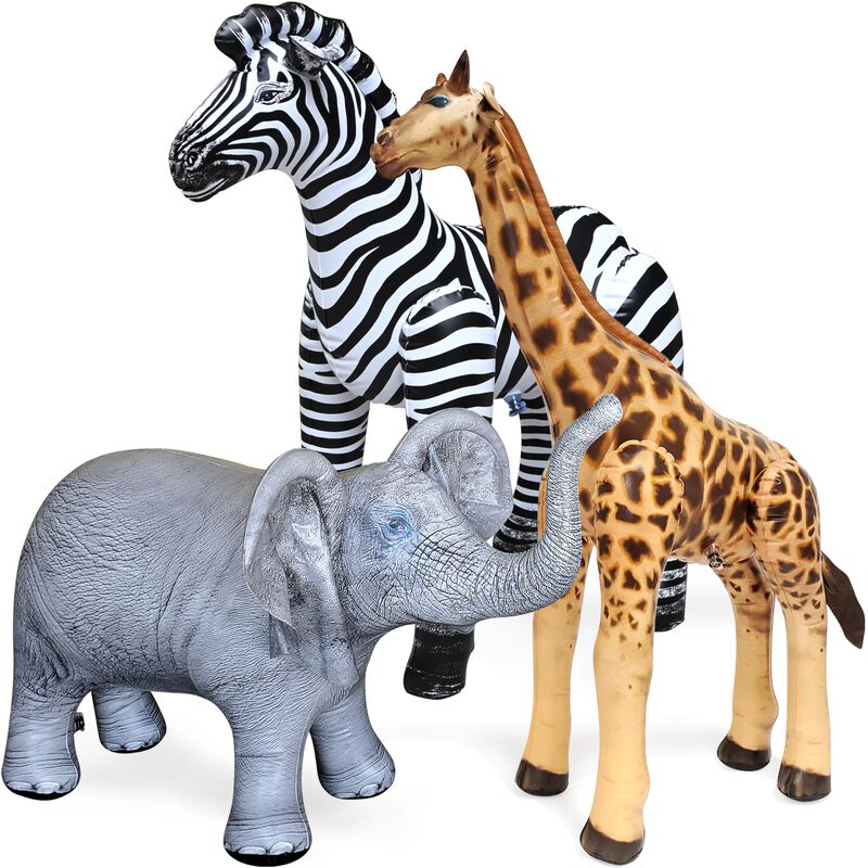 Paquete Inflable De Animales Jet Creations Life... image number null