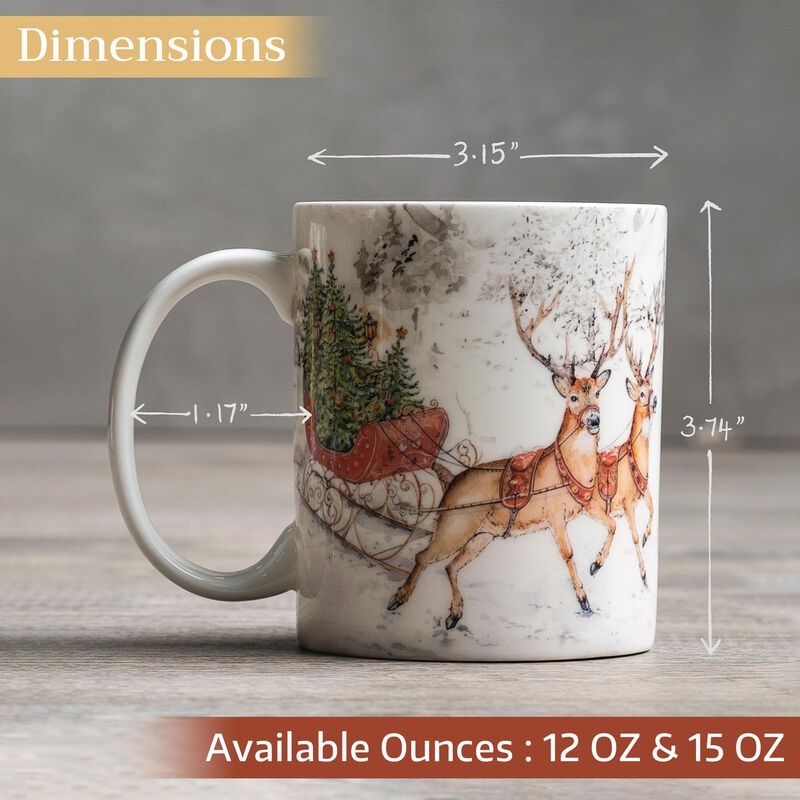 Taza De Caf&eacute; Maison D'hermine 355 ml Con Asa (1... image number null