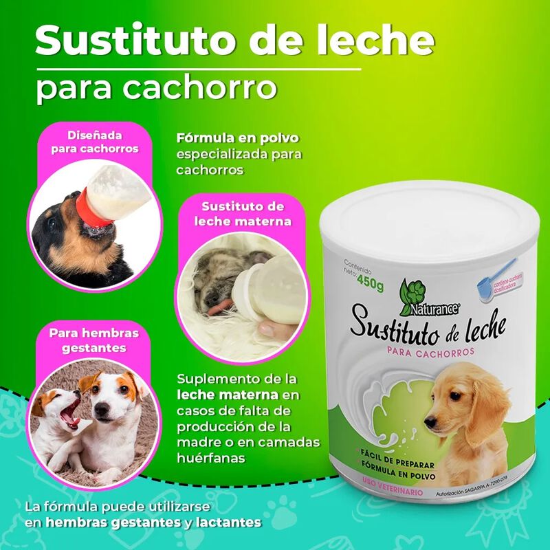 Naturance. Sustituto De Leche Para Cachorro 450... image number null