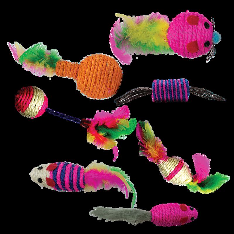 Fancy Pets Juguetes Para Gato Pack Con 48 Pieza... image number null