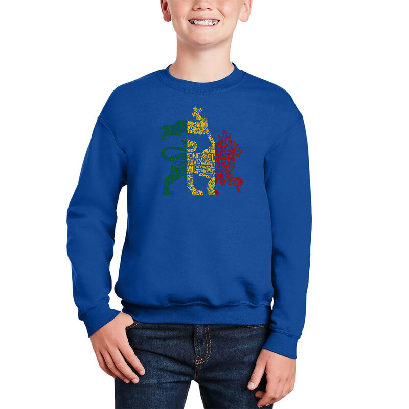 Sudadera De Cuello Redondo Word Art Para Ni&ntilde;o -... image number null