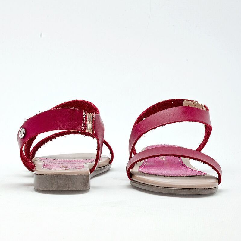 Moramora Sandalia para niña fucsia image number null