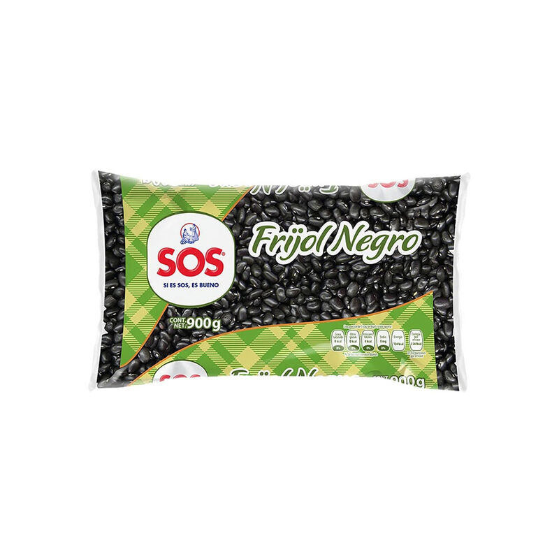 FRIJOL NEGROSOS 900 GR image number null