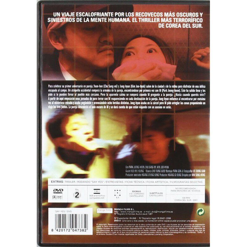 Di Que S&iacute; [dvd] (2001) Sae-yi Yaeseu image number null