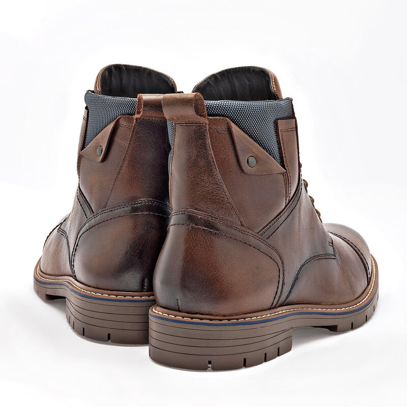 Christian Gallery Bota para hombre camel gris image number null