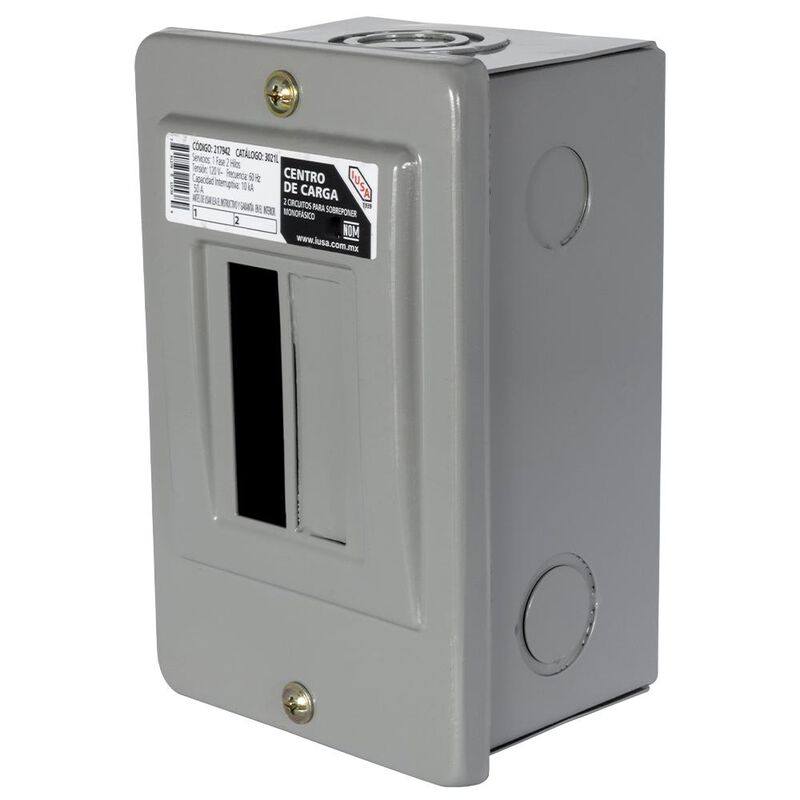 Centro de Carga de Sobreponer 2 polos IUSA image number null