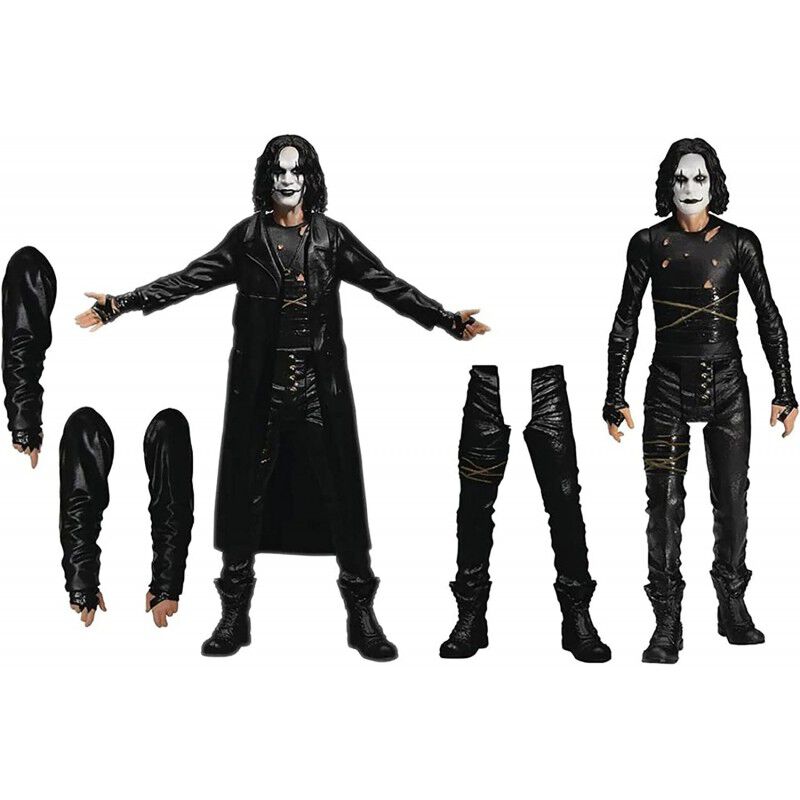 Pack 2 Figuras El Cuervo The Crow 9 cms image number null
