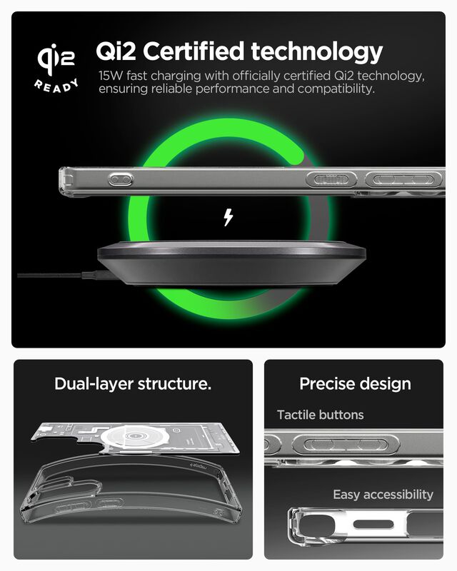 Funda Spigen Ultra Hybrid Magfit Para El Galaxy... image number null