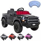 Camioneta El&eacute;ctrica Montable Para Ni&ntilde;os 12v Control Remoto Bluetooth Luces Sonidos Apta Desde 3 A&ntilde;os - Negro