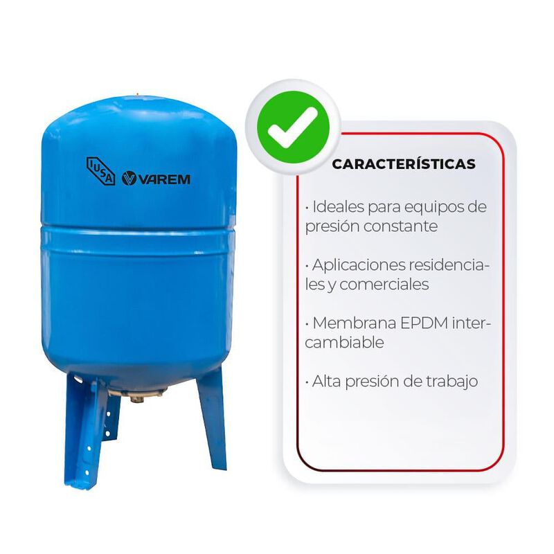 Tanque Vertical con Membrana Intercambiable Max... image number null