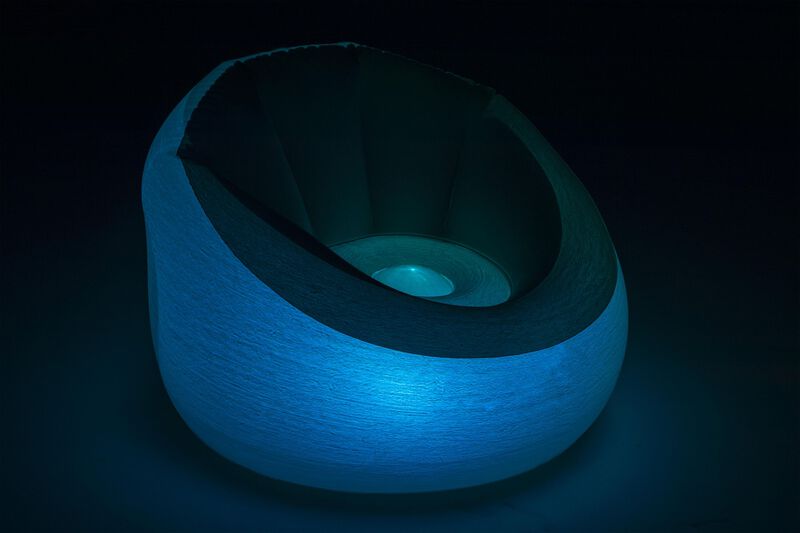 Sillón Inflable Individual 1 Modelo Color Coral... image number null