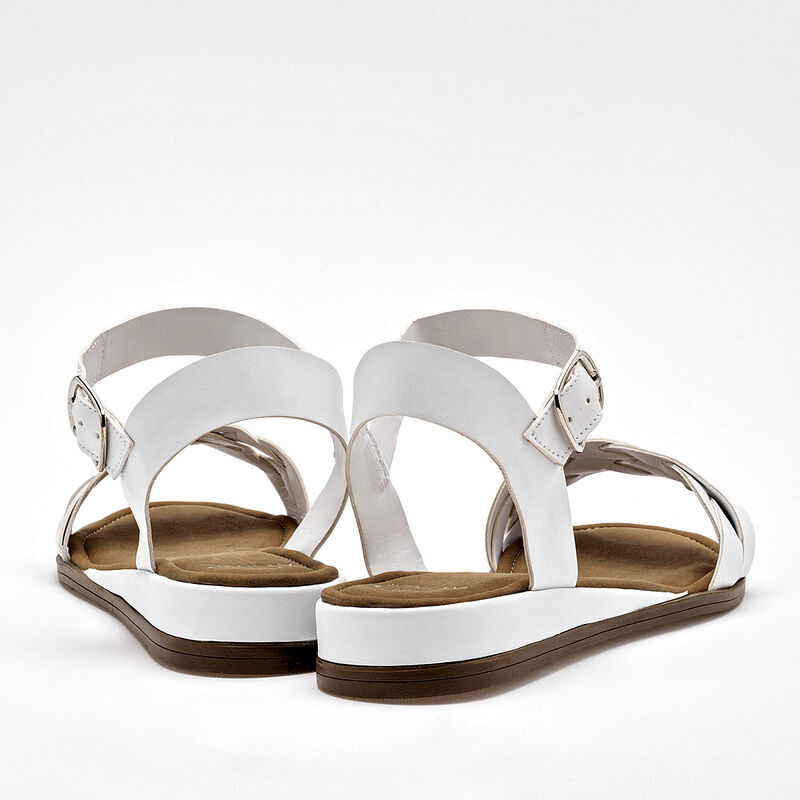 First Avenue Sandalia para mujer blanco image number null