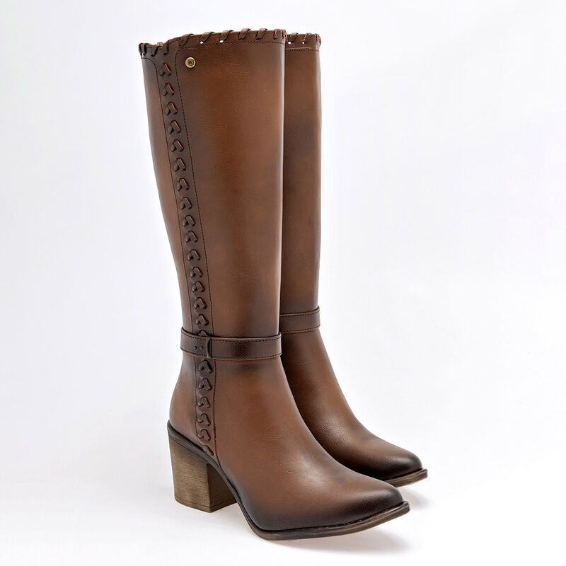 Moramora Bota para mujer caf&eacute; image number null