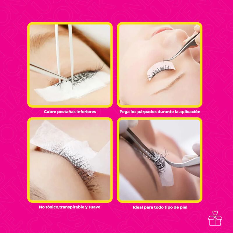 Cinta Micropore Extensiones de Pesta&ntilde;as 1x1 sin... image number null