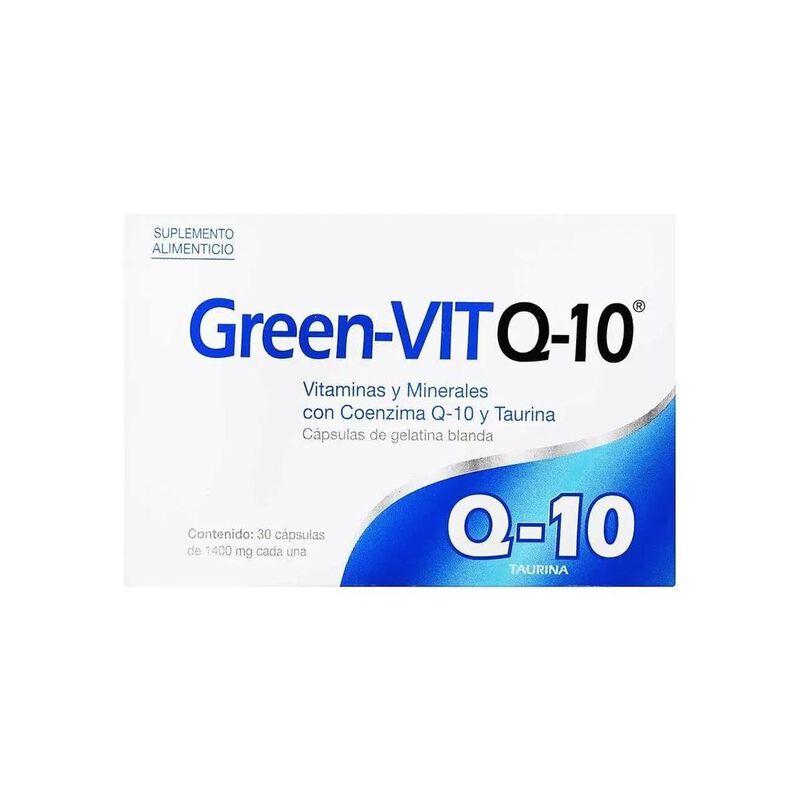Green-Vit Q-10 Suplemento Alimenticio 1400 Mg C... image number null