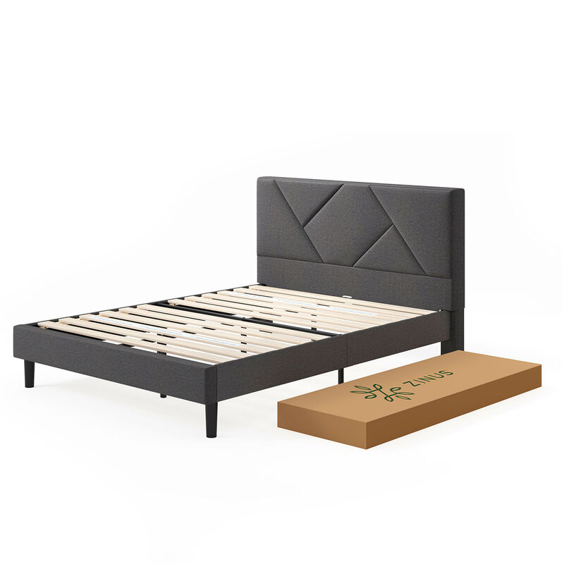 Zinus  Judy | Base De Cama Matrimonial Con Cabe... image number null