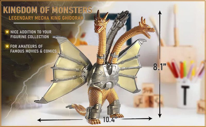 Figura De Acci&oacute;n Twcare Godzilla Contra Mecha K... image number null