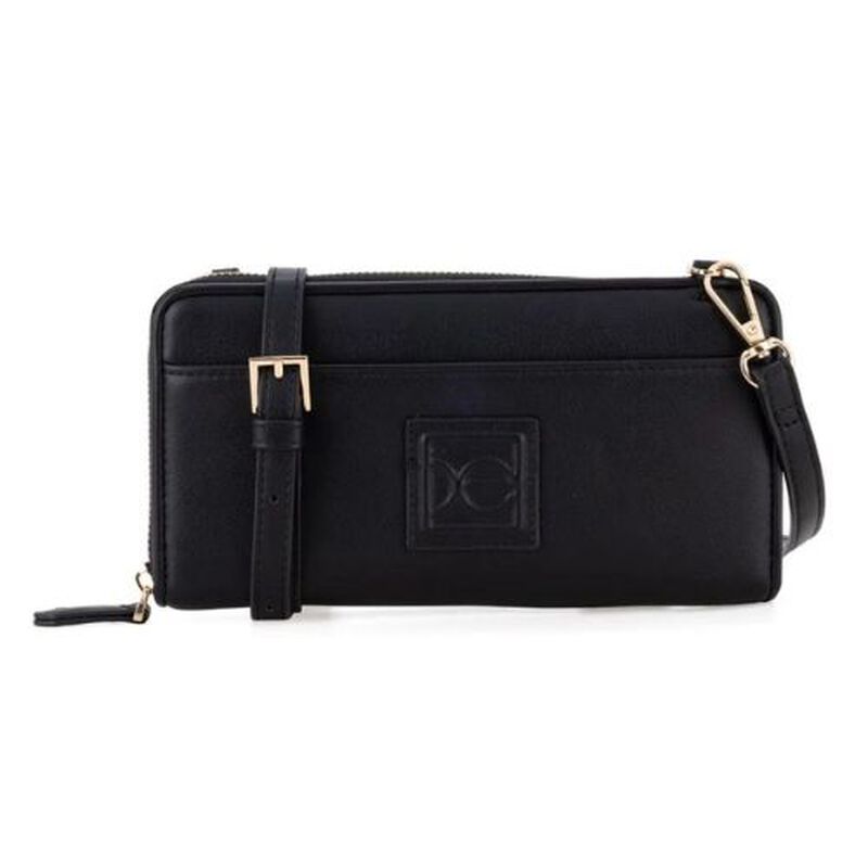 Cartera Cloe Grande Con Asa Larga Color Negro R... image number null