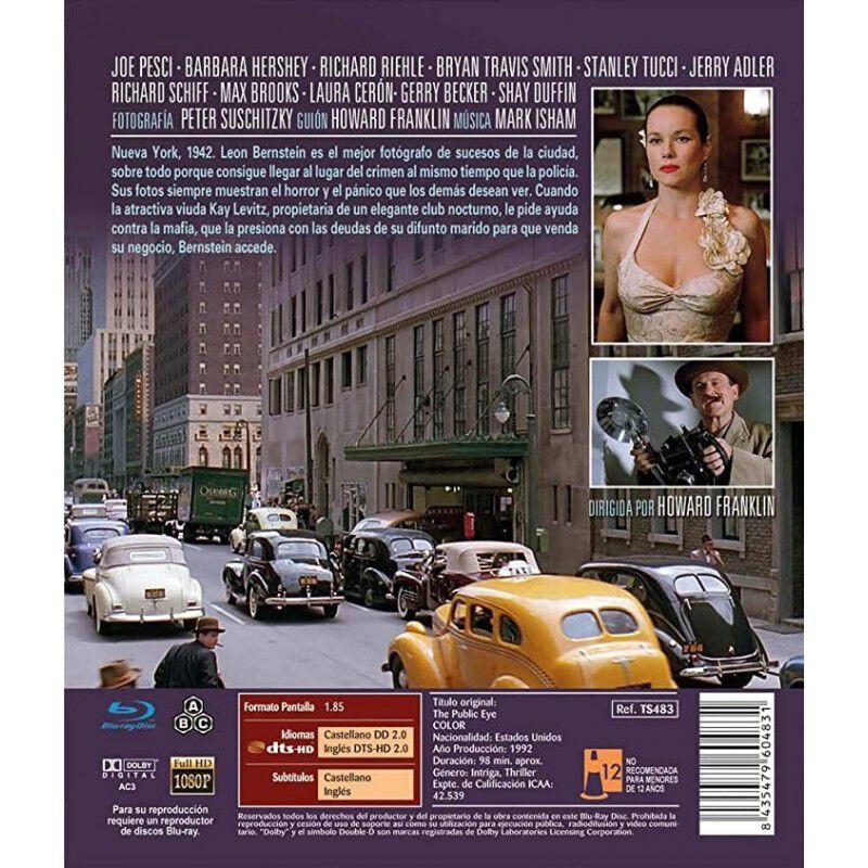 El Ojo P&uacute;blico [blu-ray] (1992) The Public Eye image number null