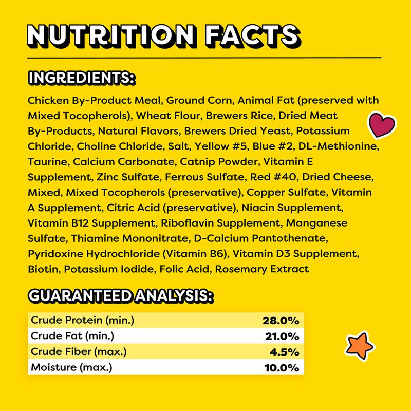 Cat Treats Temptations Mixups Sabor Catnip Feve... image number null