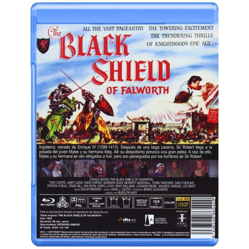 Coraza Negra (blu-ray.) image number null