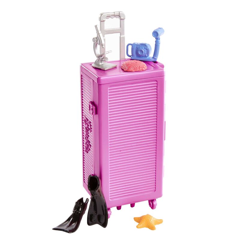 Playset Barbie Careers Mobile Lab Con Mu&ntilde;eca Bi... image number null