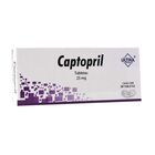 Captopril 25mg caja 30 tabletas