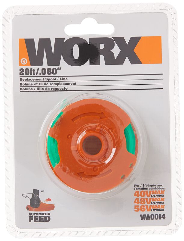 Carrete De Desbrozadora Worx Wa0014 Con L&iacute;nea D... image number null