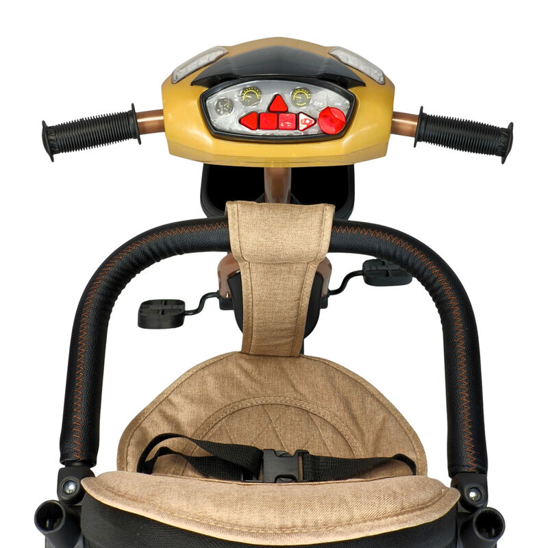 Triciclo Infantil Tipo Carriola con Bast&oacute;n Ajus... image number null