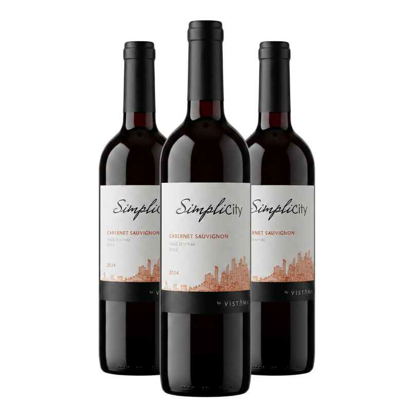 Vino Tinto Vi&ntilde;a Vistamar Simplicity Cabernet Sa... image number null