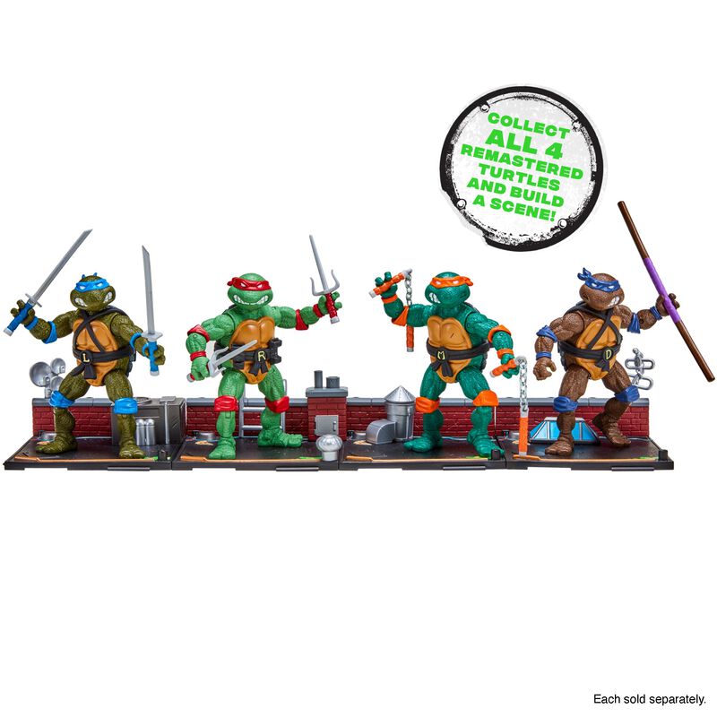 Figura De Acci&oacute;n Tortugas Ninja Raphael 10 Cm image number null
