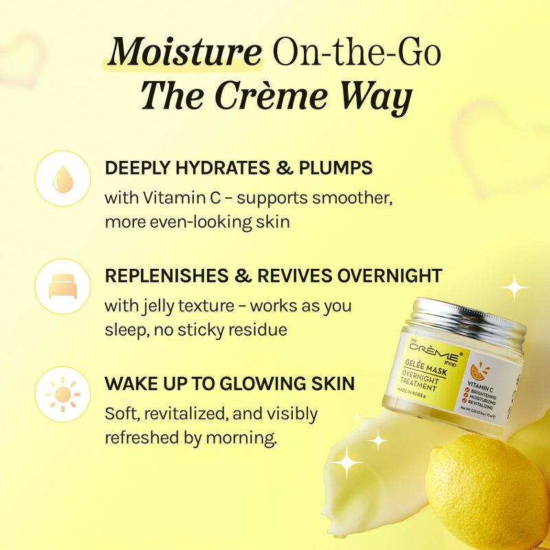 M&aacute;scara de Gel Vitamina C Nocturna The Cr&egrave;me Sh... image number null