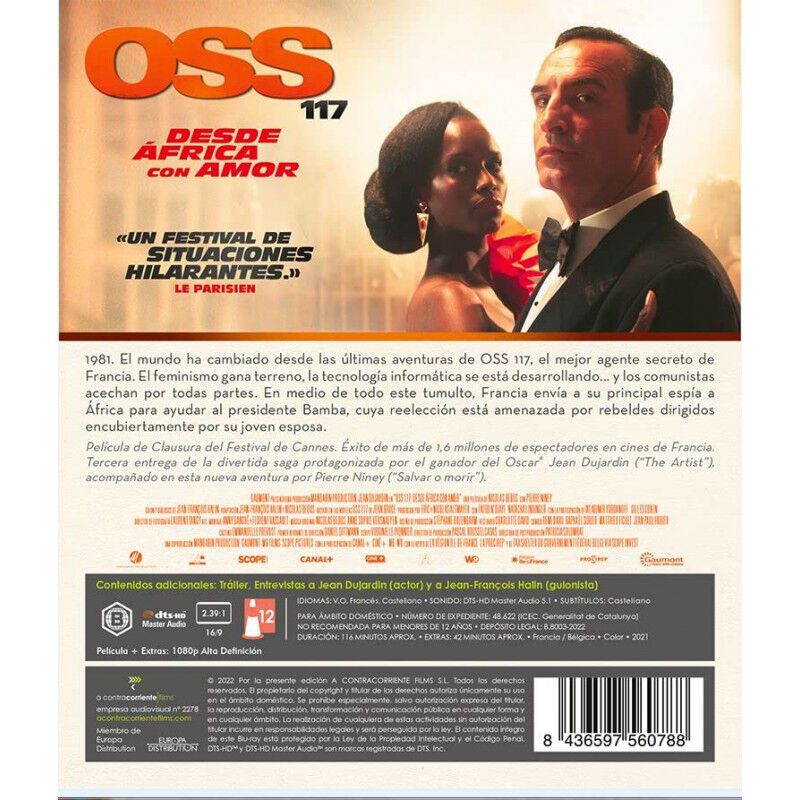 OSS 117: Desde &Aacute;frica con Amor [Blu-ray] image number null