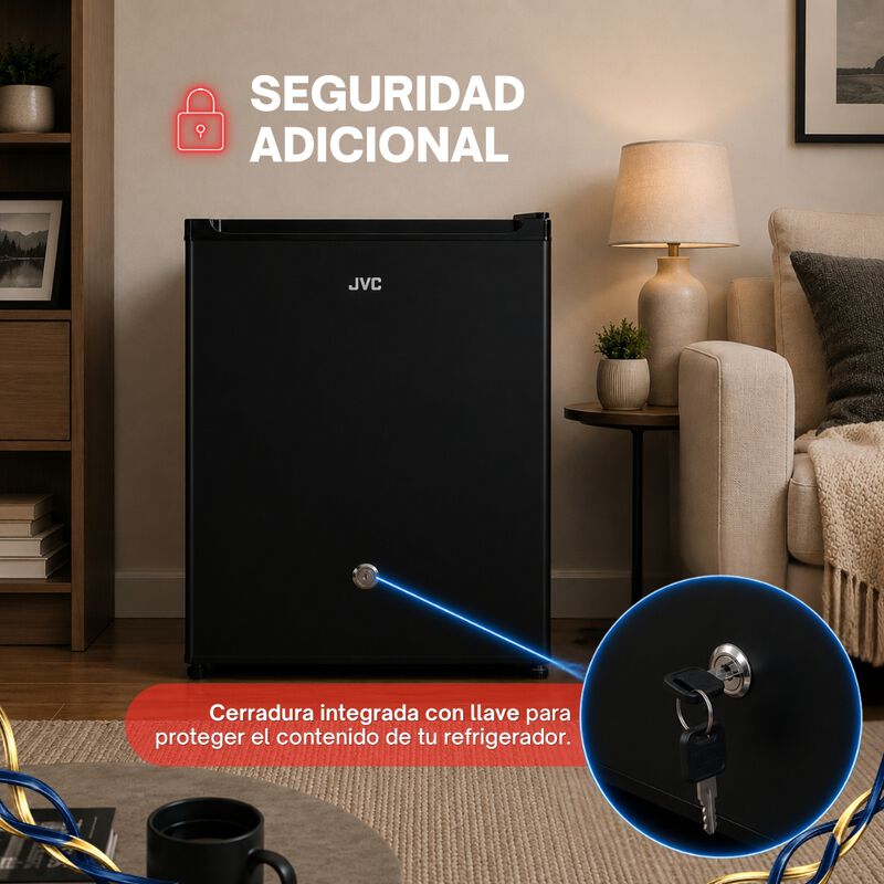 Jvc Refrigerador Compacto 1.7 Pies 48 Litros Co... image number null