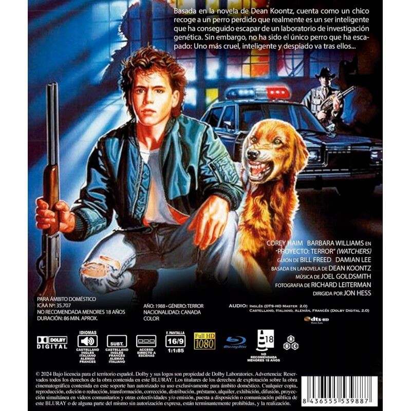 Proyecto: Terror Bd 1988 Observadores [blu-ray] image number null