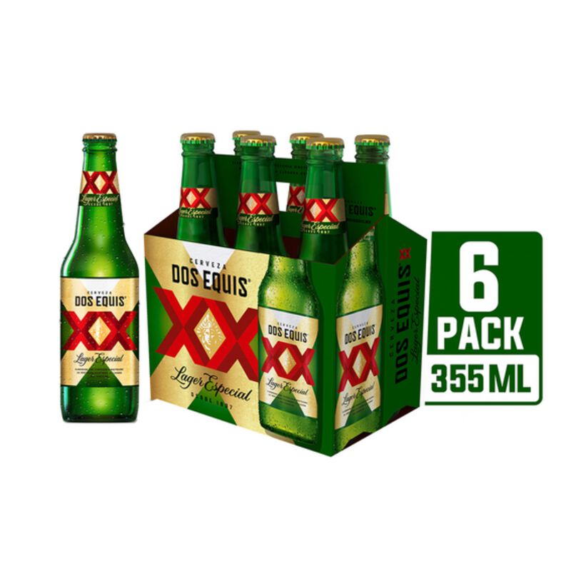 Cerveza Lager XX Botella Six Pack 355 ml image number null