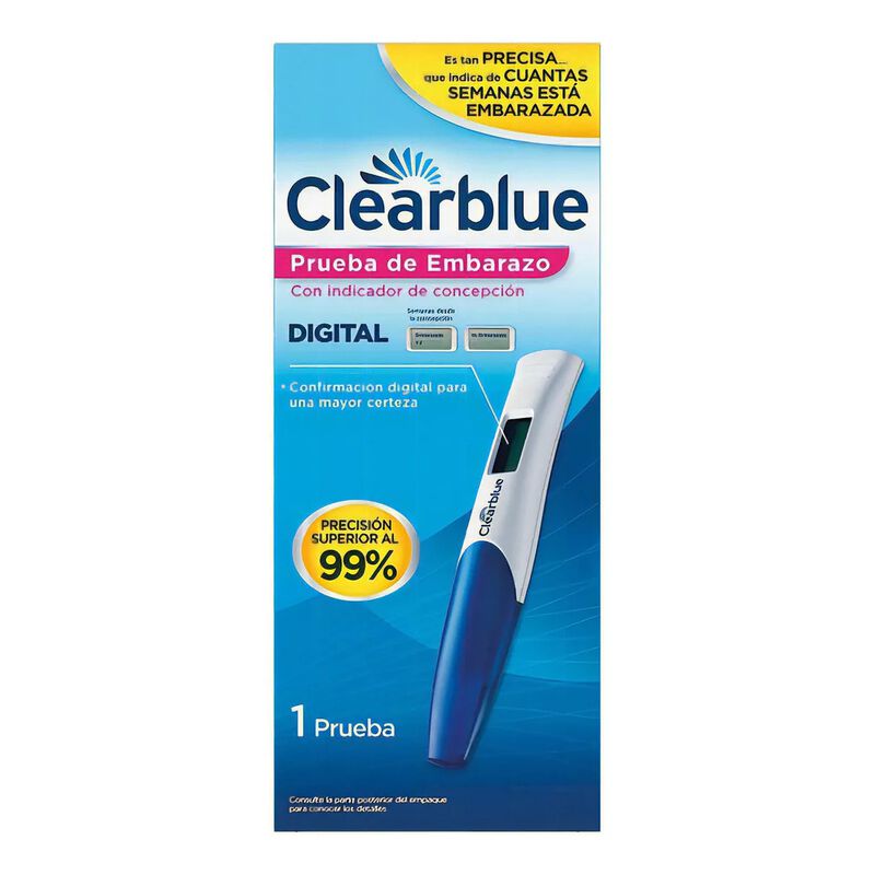 Prueba De Embarazo Clearblue Confirmaci&oacute;n Digit... image number null