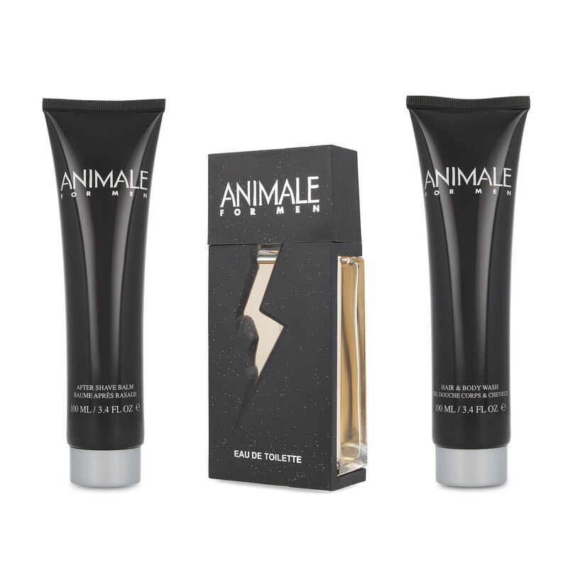 Set Animale Men 3pzs 100ml Edt Spray/body Wash ... image number null
