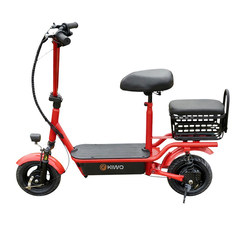 Scooter El&eacute;ctrico Con Asiento, Color Rojo image number null