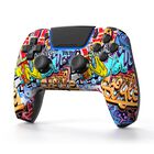 Controlador Inal&aacute;mbrico Hiyuky Graffiti para PS5/Slim/Pro/PC