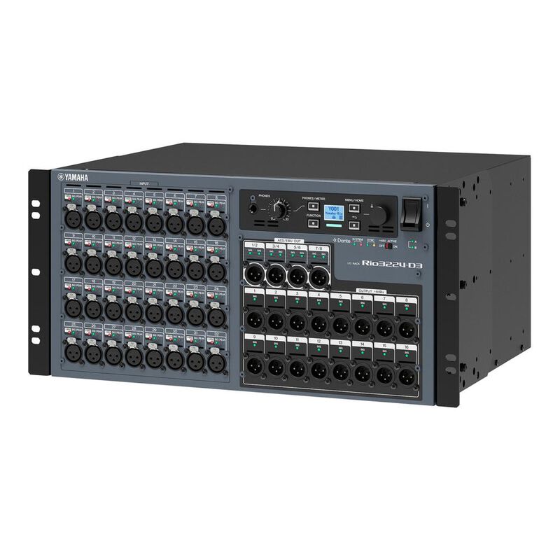 Yamaha RIO3224-D3 Rack de E/S 32 Entradas 24 Sa... image number null