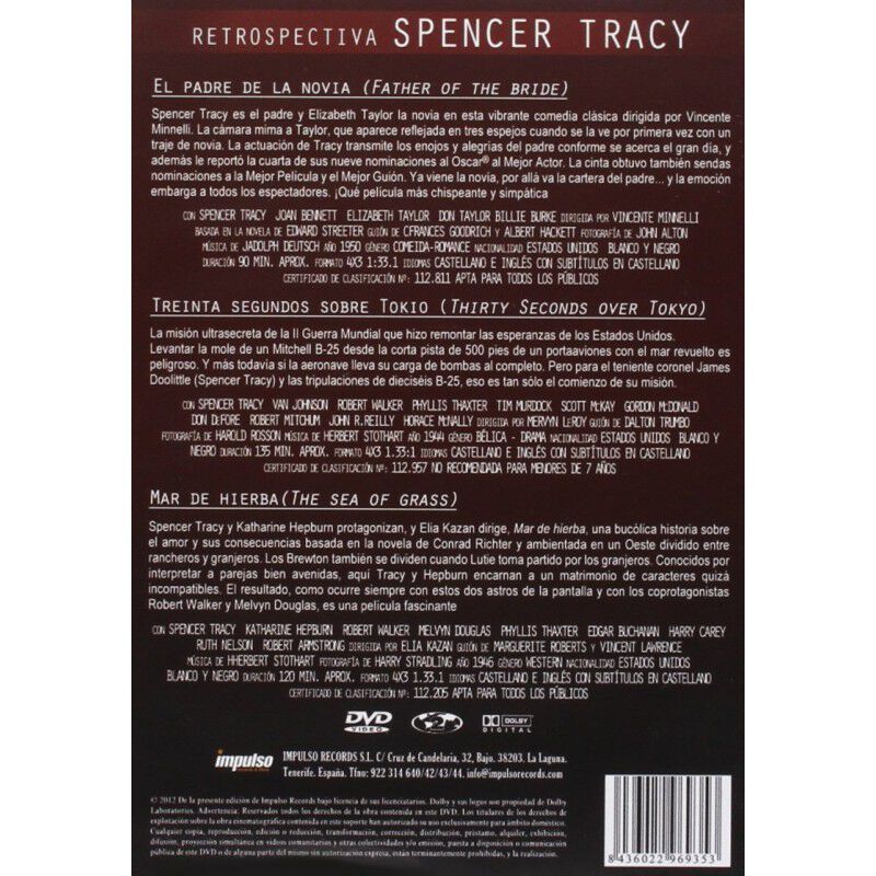 Retrospectiva Spencer Tracy (dvd) image number null