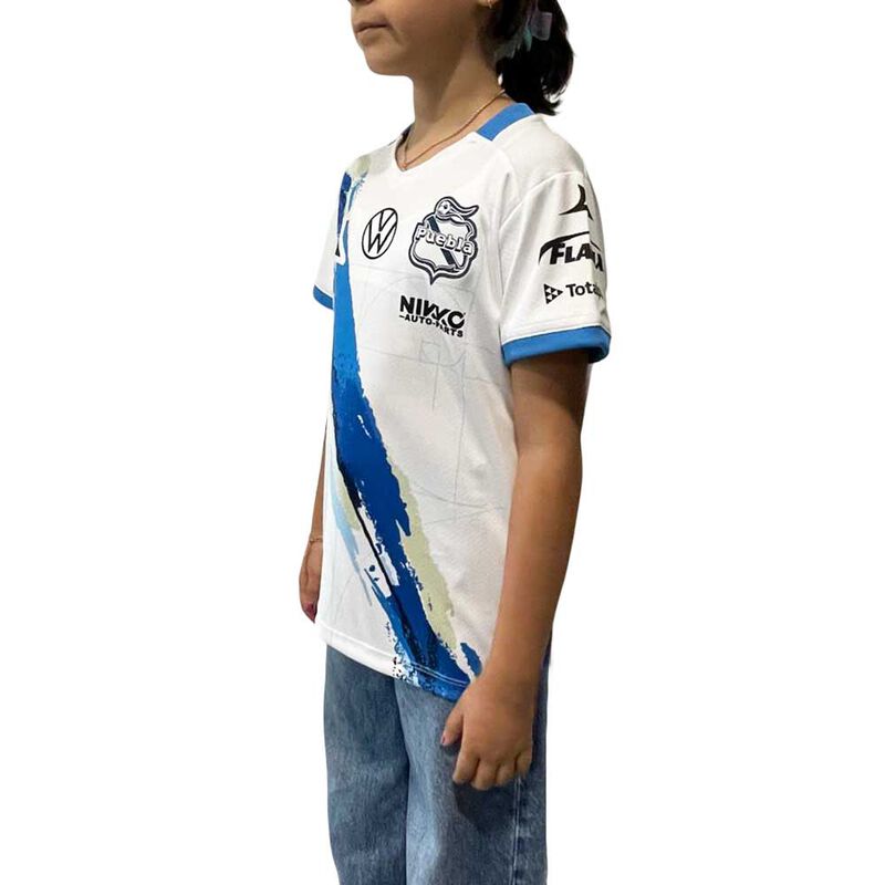 Jersey Pirma para Niños Local Puebla 25-26 Blan... image number null