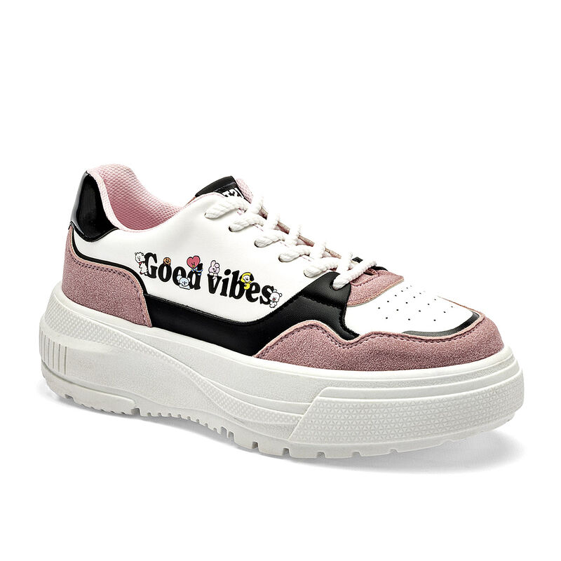 Yuyin tenis para mujer blanco rosa negro cod 14... image number null