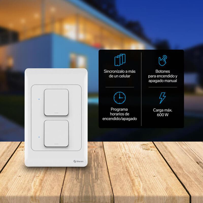 Apagador Wi-fi, Doble | Shome-116 image number null